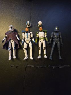 100% complete loose set of the Star Wars The Vintage Collection (3.75-inch) "The Bad Batch" Special 4-Pack!