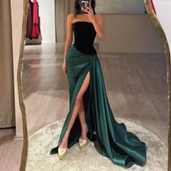 Green Corset Dress 