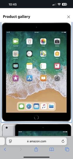 7th Generation Apple iPad  Tablet 32gb Storage 