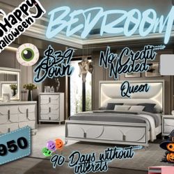 NEW LUXURY BEDROOM FURNITURE SET - BED MATTRESS SPECIAL FINANCING AND MORE