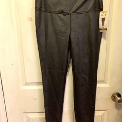 Leggins ladies new faux leather leggings size medium