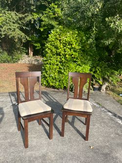 Dining chairs - solid wood