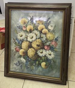 Framed Hanging Wall Picture Artwork