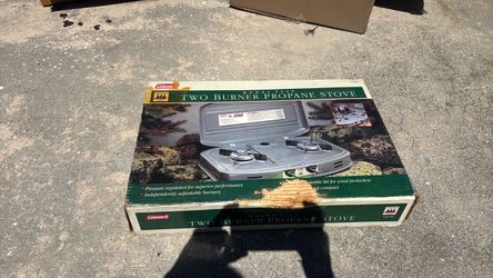 Gently used camping burner