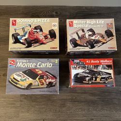 Model Car Kit Lot - Race Car And Indy cars 