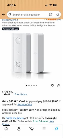 Voice door reminder