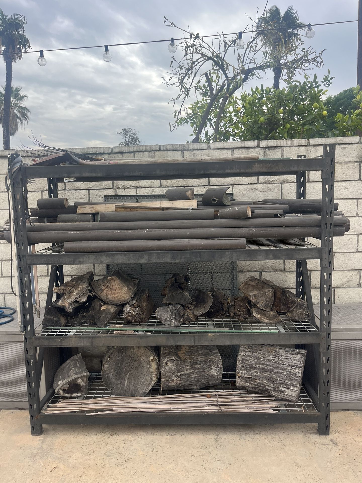 Heavy-Duty Metal Storage Rack – 77”W x 72”H x 24”D (West Covina)