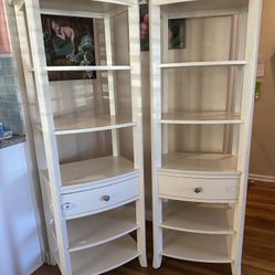 Pottery Barn Chloe Étagère Shelving Units – Set of 2