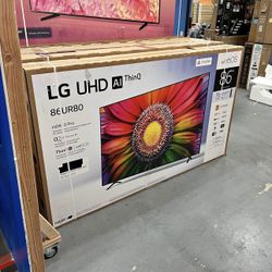 86” Lg UHD Smart 4K Tv Ur80 LED 