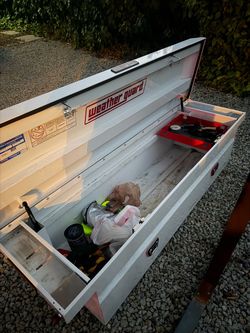 Weather guard tool box white