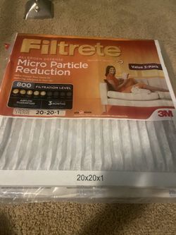 Three filtrete and one purafilter