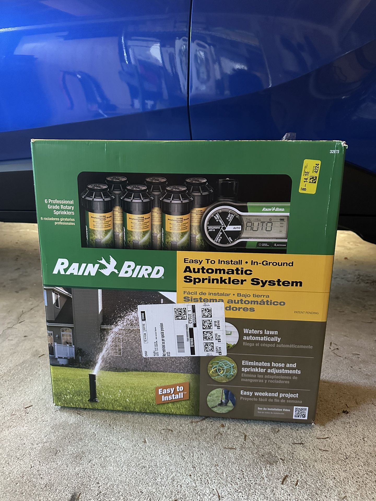 Rain Bird 32ETI In-ground Automatic Sprinkler System Kit