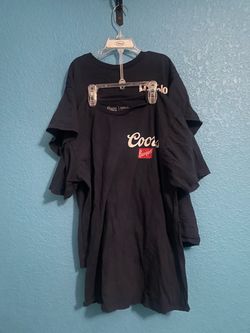 Coors Banquet and Model Graphic Tee Shirt Size Small