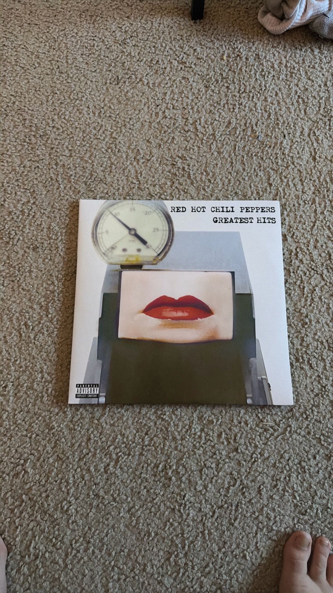 RED HOT CHILI PEPPERS GREATEST HITS ALBUM VYNL