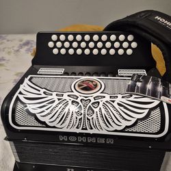 Acordeon hohner panther tono sol parrilla de acordeon Rey aguila
