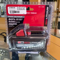 Milwaukee M18 Red Lithium High Output Xc6.0 Battery 