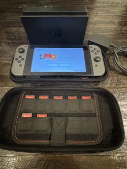 Nintendo Switch with 7 games