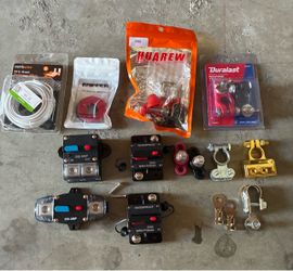 Battery Terminal Connecters, 250 Amp Breakers, Accessories