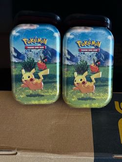 Pokemon: Ascended Heroes mini tins x2