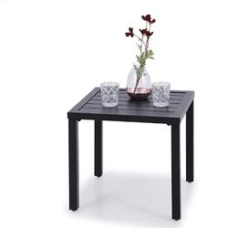 Indoor Outdoor Small Metal Square Side