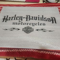 Harley Davidson Glass Cutting Board $30