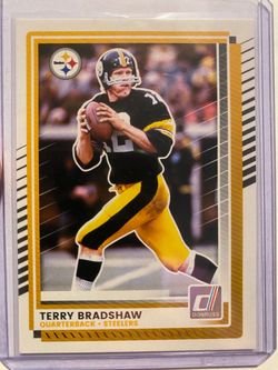 Terry Bradshaw Donruss Football Card Steelers