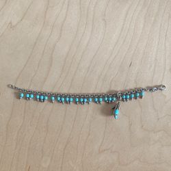 Sterling Silver & Turquoise Bracelet 