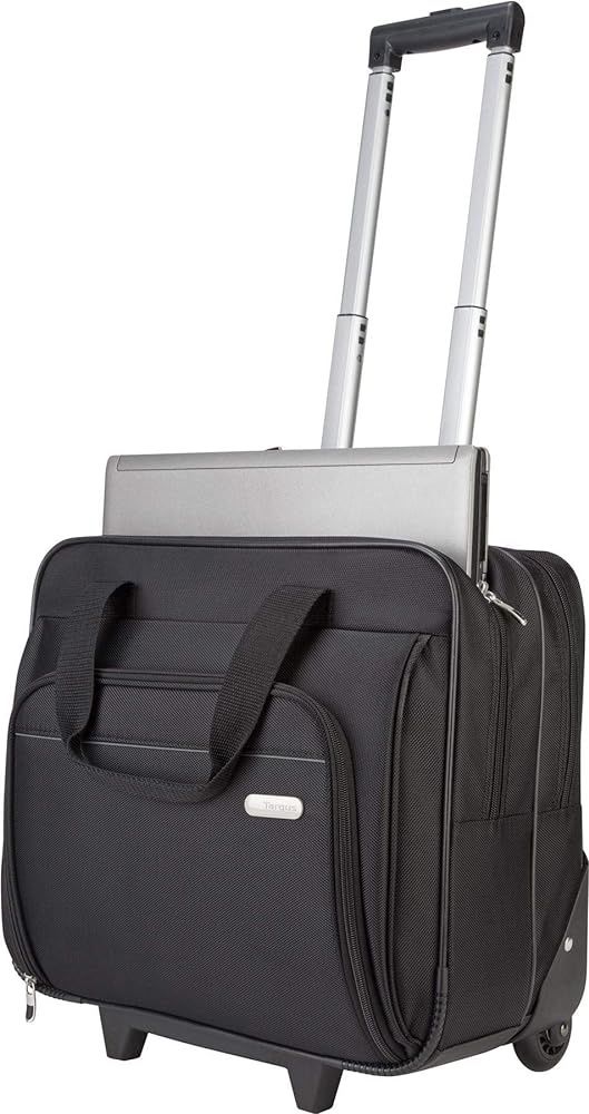 Targus 16" Black Water Resistant Rolling Laptop Case