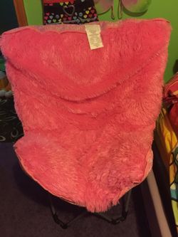 Justice Fur Butterfly Chair