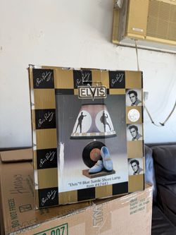 Elvis Presley vintage lamp