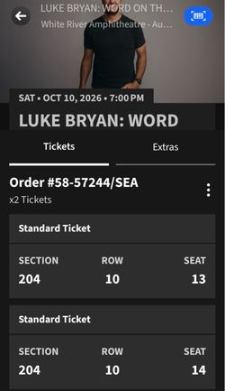 Luke Bryan Tickets