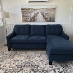 Beautiful Blue Sleeper Sofa 