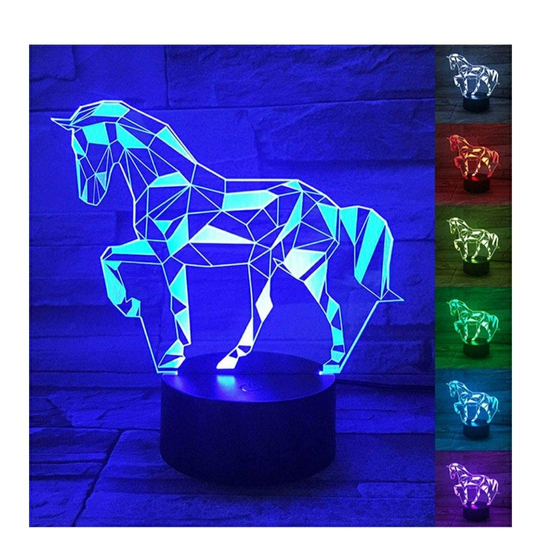 3D Horse Lamp