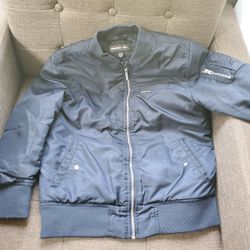 Navy Blue Boys Members Only Jacket. Size 10/12