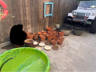 Pots and planters PRICES BELOW $120 obo
