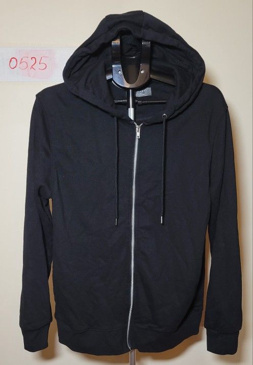 Primark Black Hoodie - Size Large (0525)