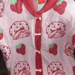 Hot Topic Strawberry Shortcake Cardigan 