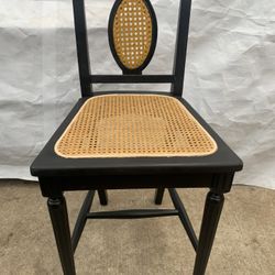 Vintage Cane Accent Chair  Small chair 15 W x 16 D x 29.5 H  Seat @19