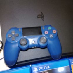 PS4 1tb Slim With 1 Game An Remote 