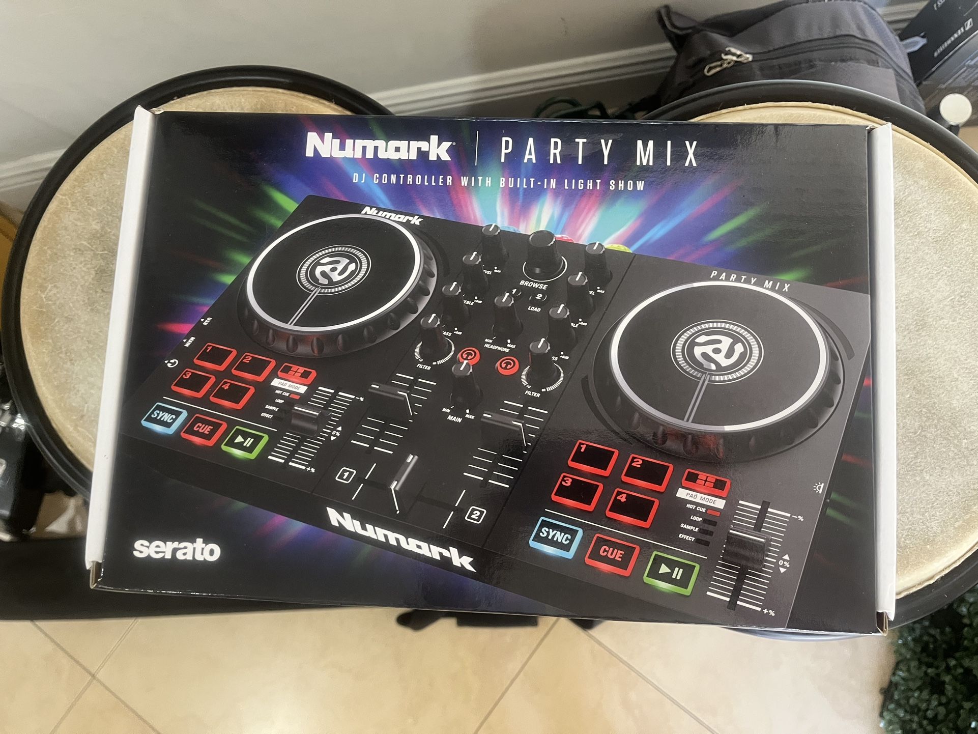 NUMARK Party Mix DJ Controller (Serato / Dj Lite)