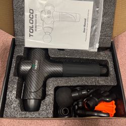New TOLOCO Massage Gun Deep Tissue, Percussion Massage