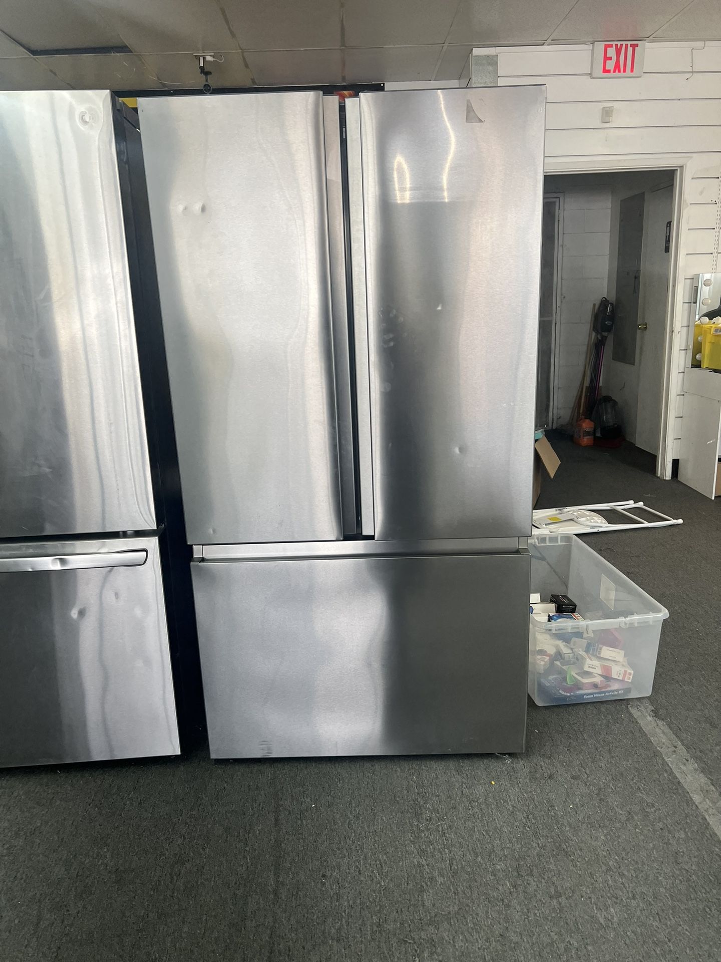 Brand New Refrigerator And Freezer With Scratches And Dents!!