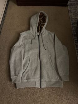burberry zip up