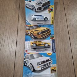Hotwheels Audi Lancia Ford Trade