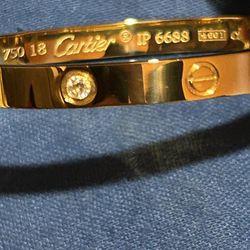 Cartier Love Bracelet 18k Gold Plated