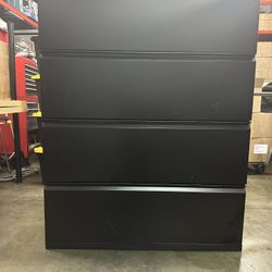 Black Big File Cabinet