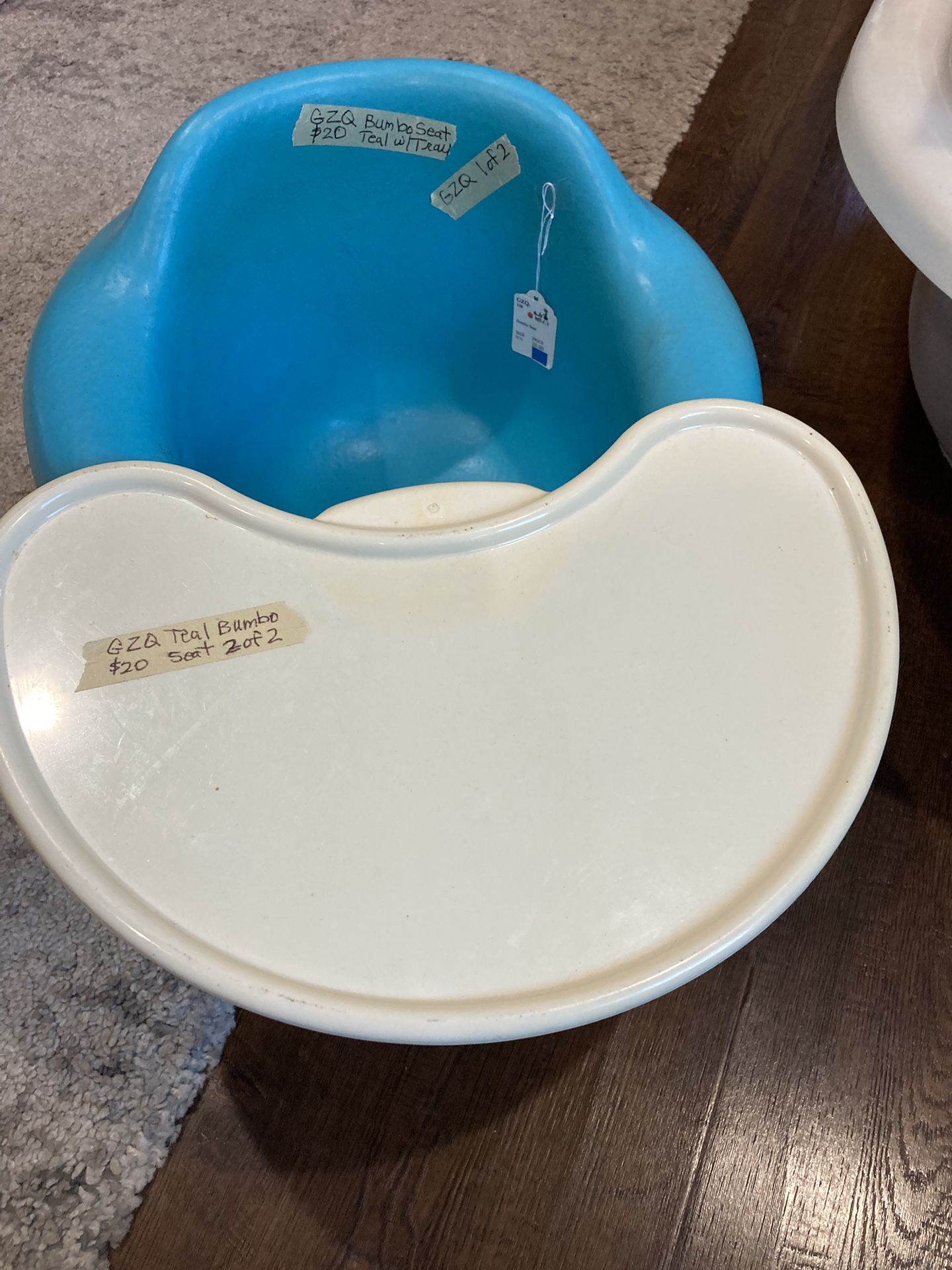 Teal Seat, Pink Activity Mat, Bottle Warmer Read Description 