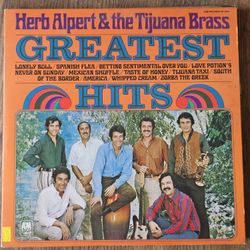 Vintage LP Vinyl Midcentury Record ALBUM Herb Alpert