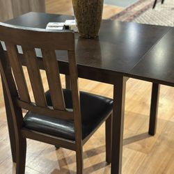 Extendable Table/ Drop Leaf Table/ 35” Dining Table