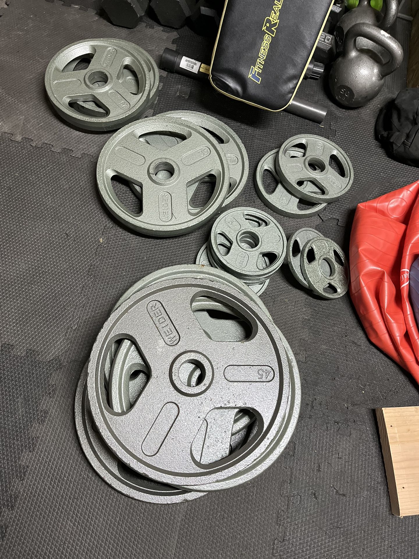 Weider Cast Iron Weights